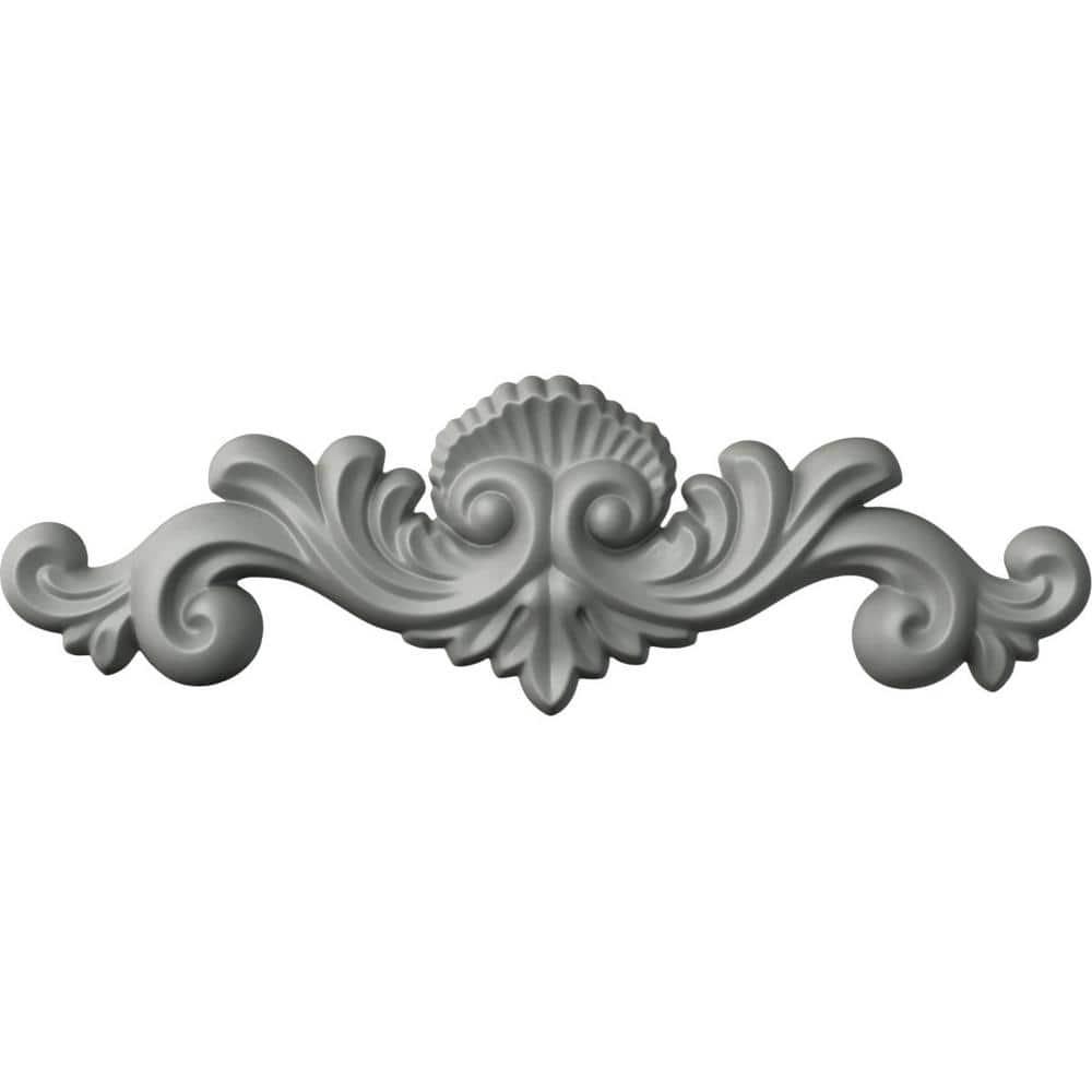 Ekena Millwork 14 3/8"W x 4 1/2"H x 1"P Shell Onlay