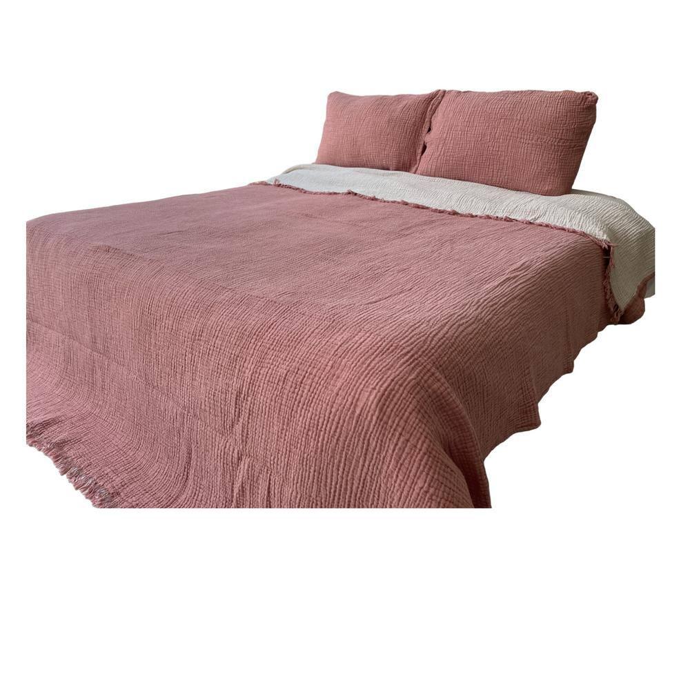 sussexhome Muslin Cotton Coverlet