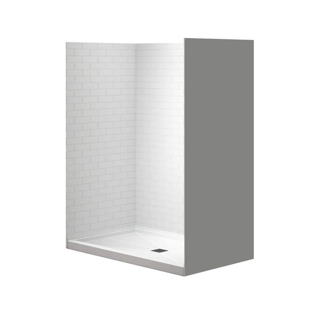 60'' W 75'' H Framed Rectangle Shower Stall