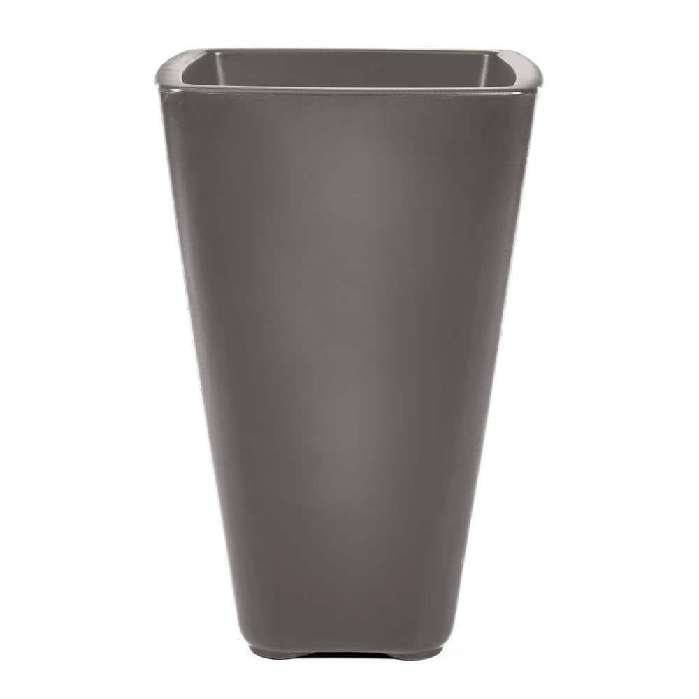 Step2 Bridgeview Square Tall Tapered Plastic Outdoor Planter & Reviews | Wayfair