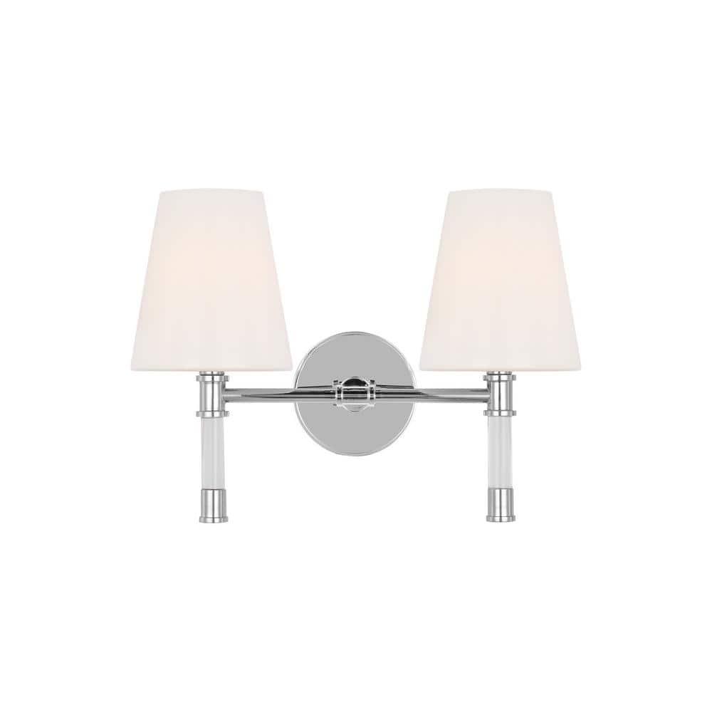 Rosdorf Park Michelly 2 - Light Dimmable Vanity Light