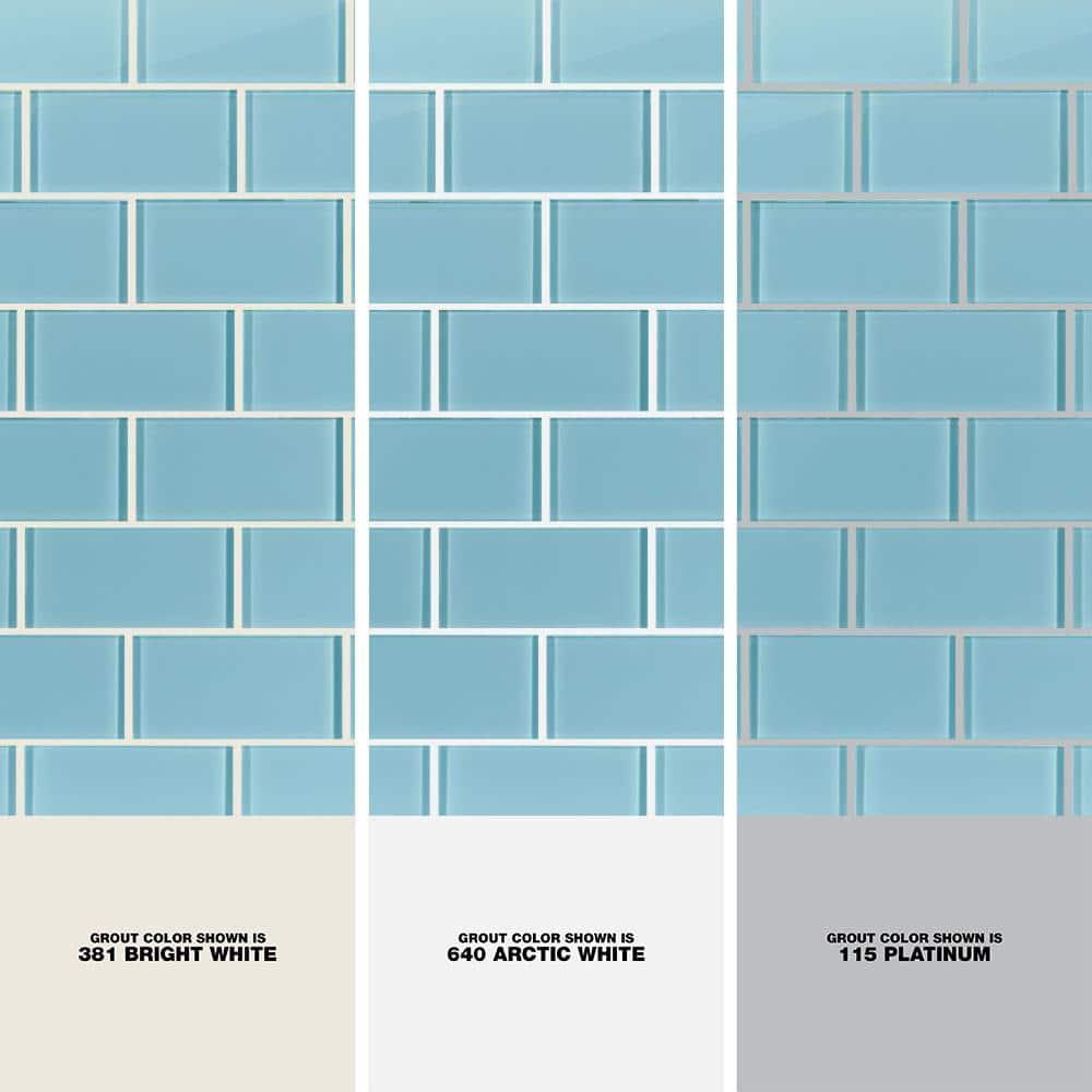 Premium 3" x 6" Straight Edge Glass Mosaic Subway Tile