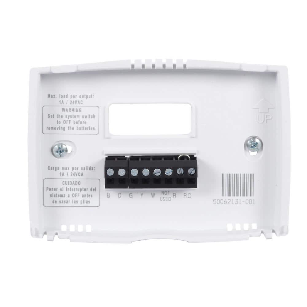 Honeywell Thermostat, Non-Programmable Thermostat, White, RTH111B1024/E1