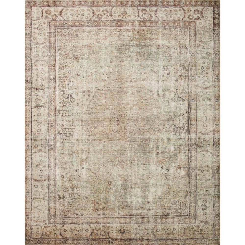Loloi Margot Antique/Sage Area Rug feat. CloudPile