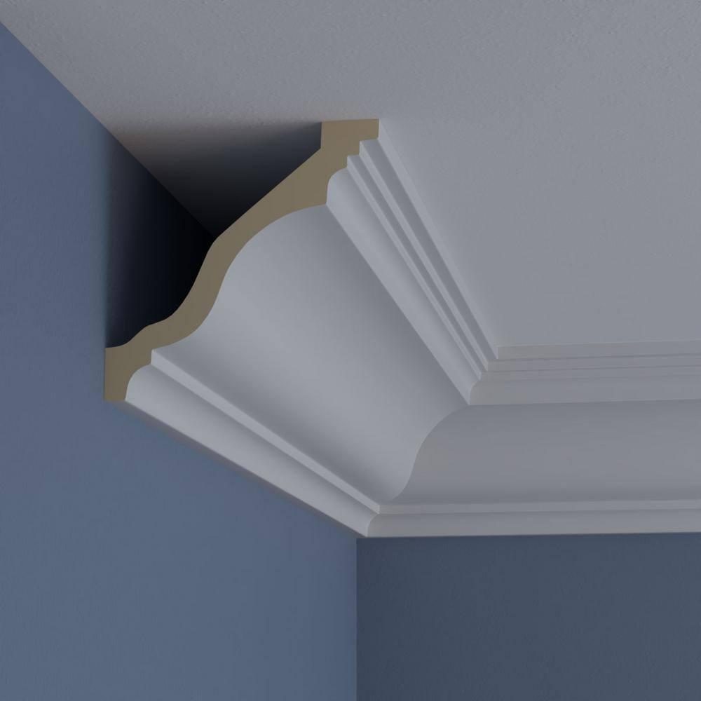5 7/8"H x 5 7/8"P x 8 3/8"F x 94 1/2"L Edwards Crown Moulding