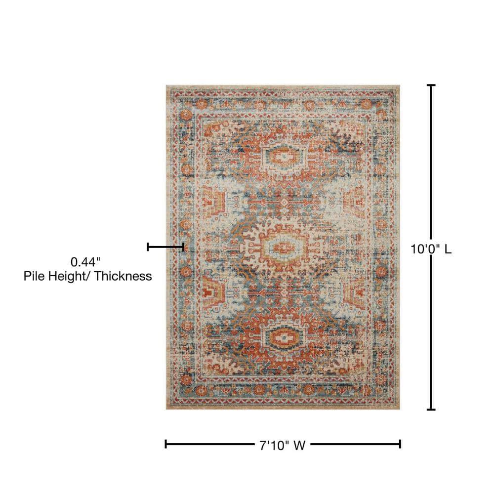 Loloi II Jocelyn Southwestern Mist / Multi Area Rug