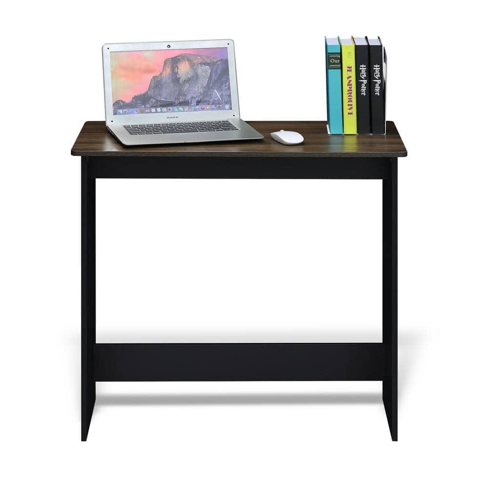 Furinno  Simplistic Study Table - Columbia Walnut & Black