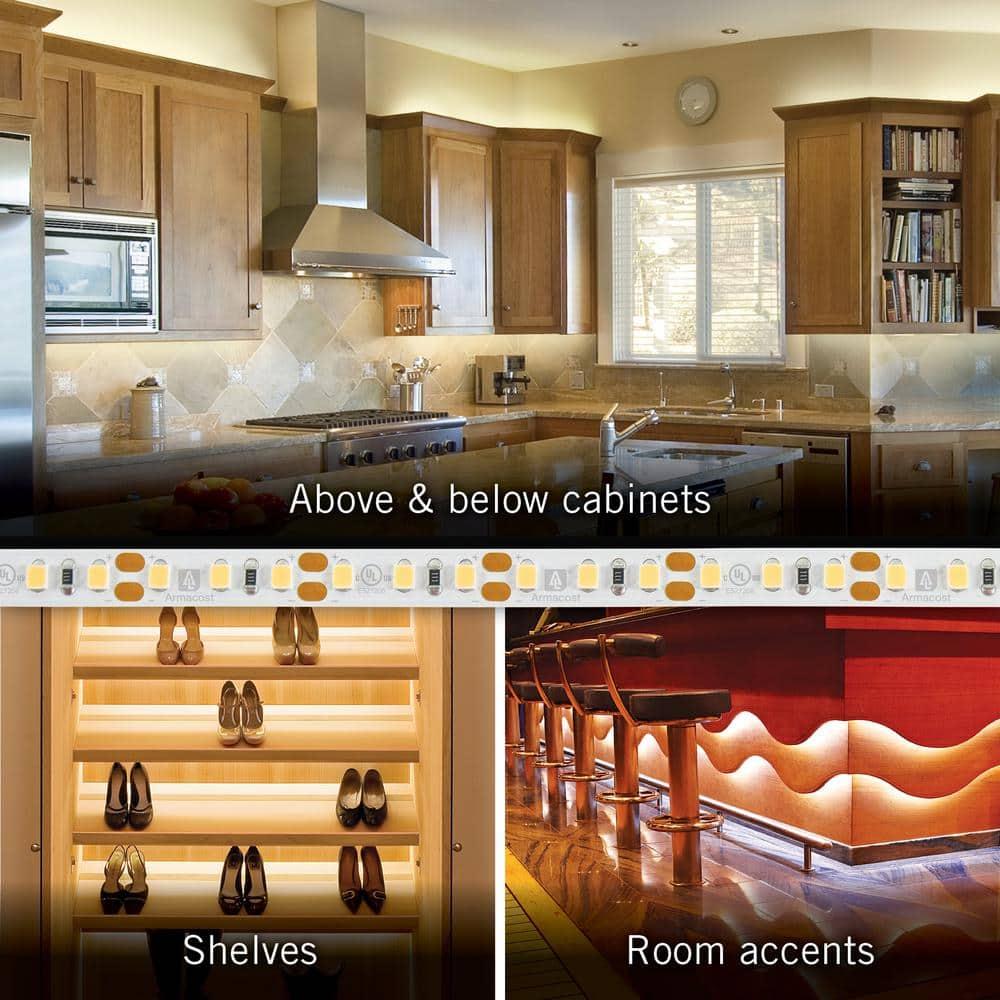 RibbonFlex Pro, 12V, 4000K, 60LEDs/M, IP20, 10M Under Cabinet Tape Light