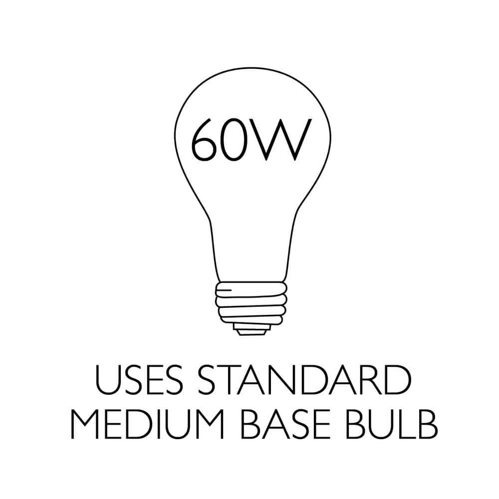 Design House 1 - Light Dimmable White Flush Mount