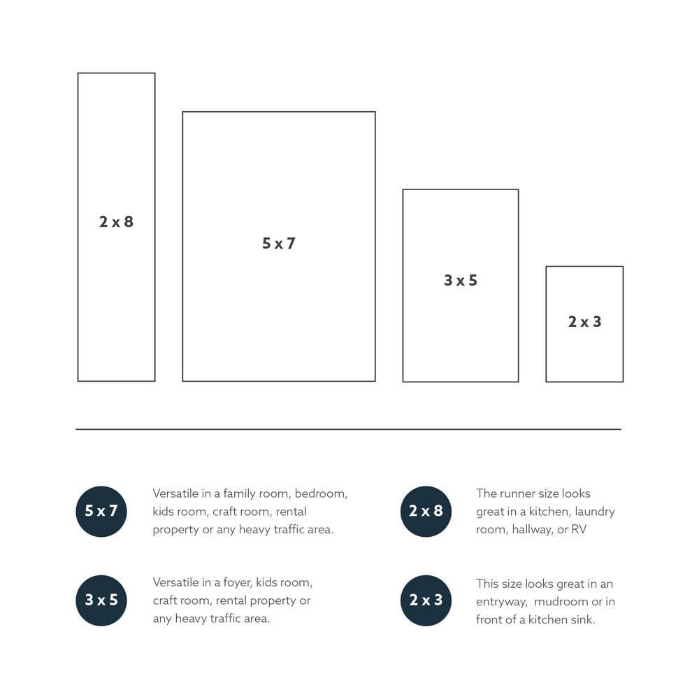 Linon Logan Sivas Polyester 2' X 10' Runner Rug in Yellow and Ivory