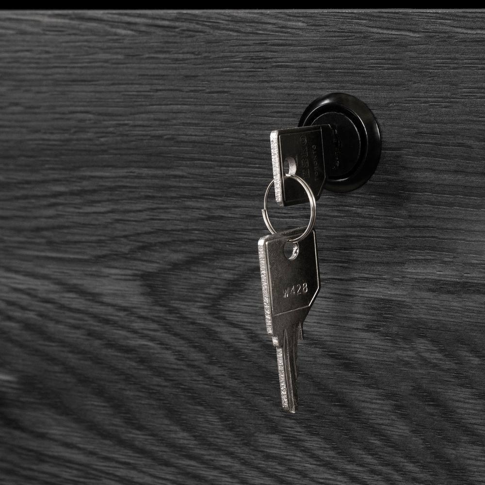 Peake 47.5'' Wide 2 - Drawer Filing Credenza with Cable Management