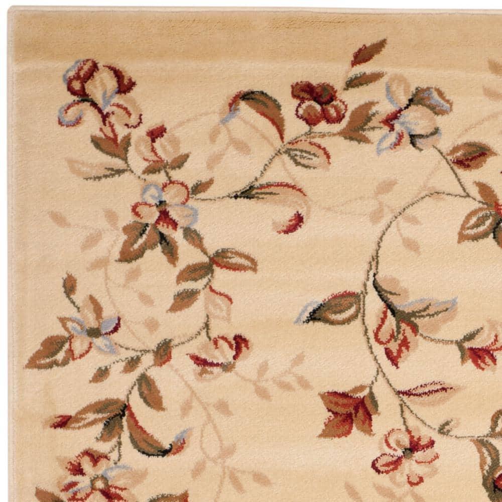 Lyndhurst LNH325 Power Loomed Area Rug - Beige - 5'3"x7'6" - Safavieh.