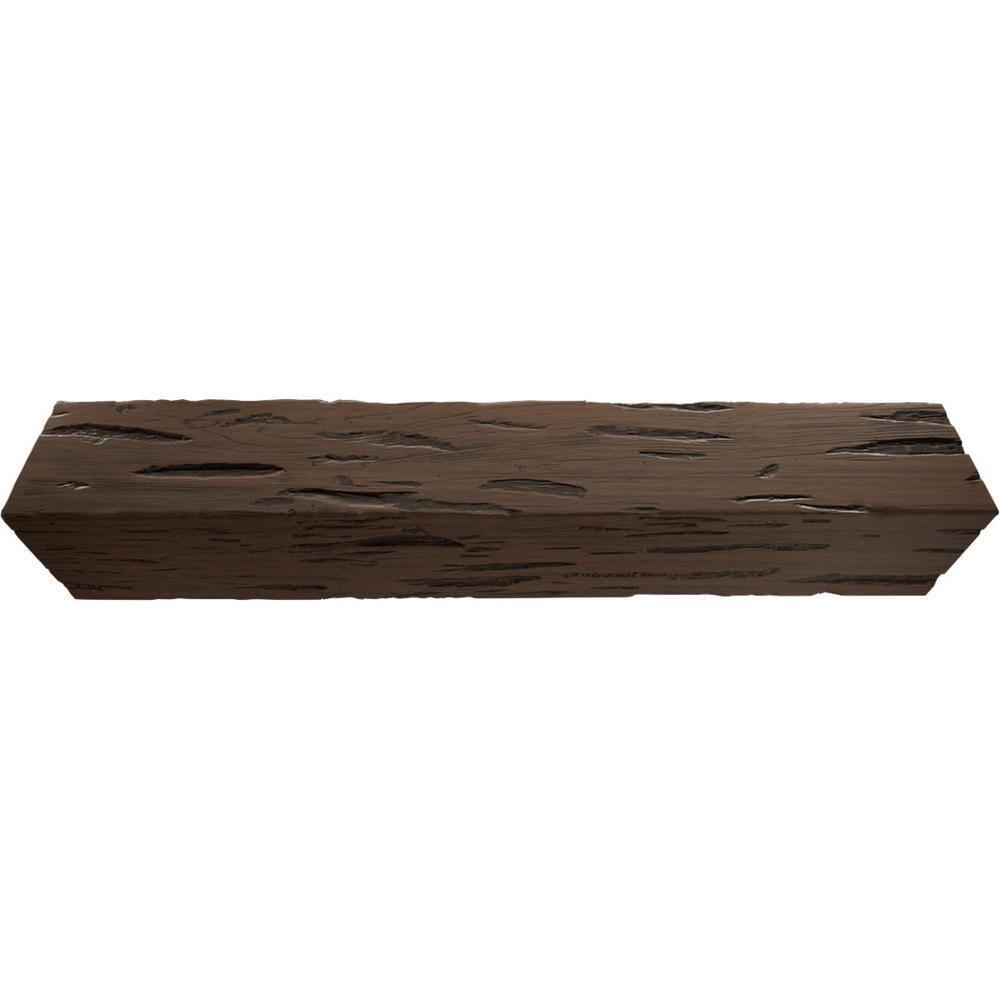 Ekena Millwork Pecky Cypress Endurathane Faux Wood 3-Sided Ceiling Beam (U-beam) | Wayfair