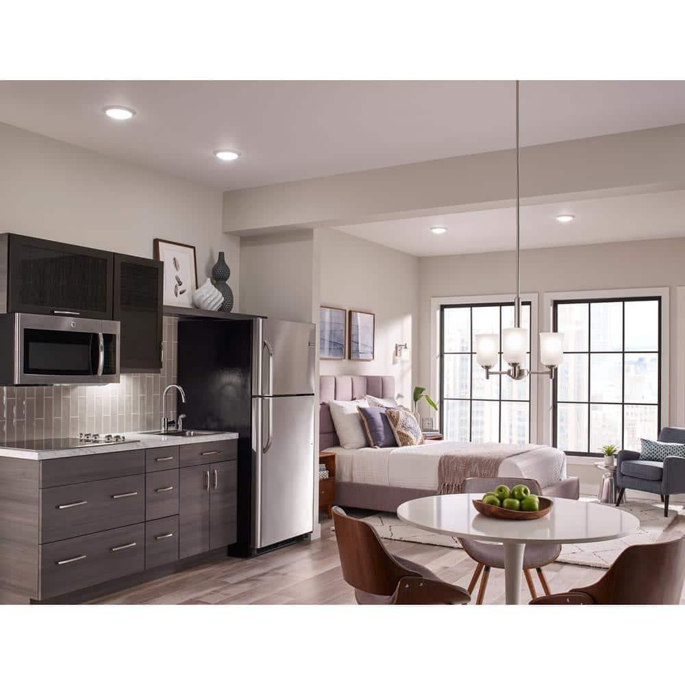 Kichler Lighting Shailene 3 - Light Chandelier in  Brushed Nickel