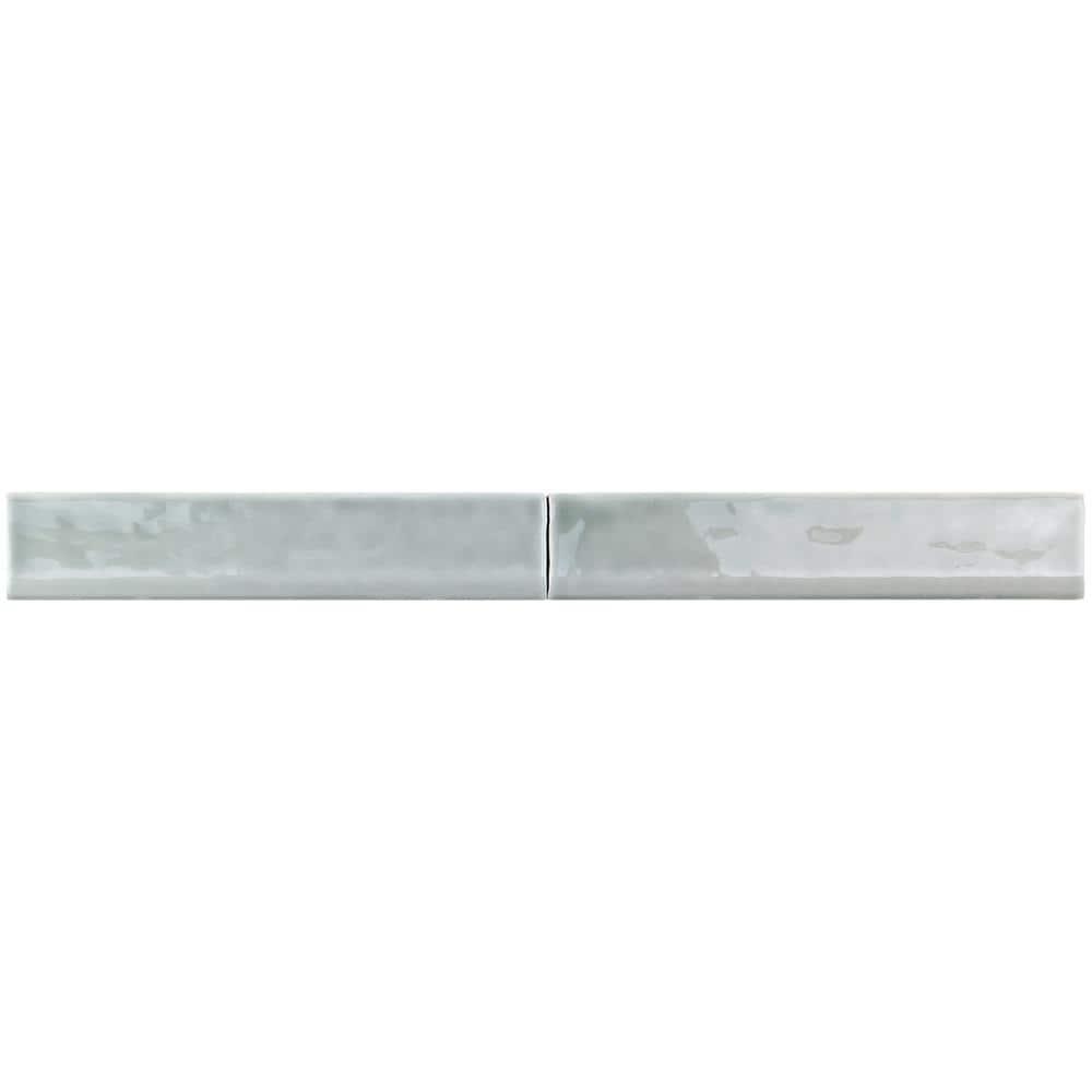 Bond Tile Brookline 10" x 2" Ceramic Bullnose Wall Tile Trim