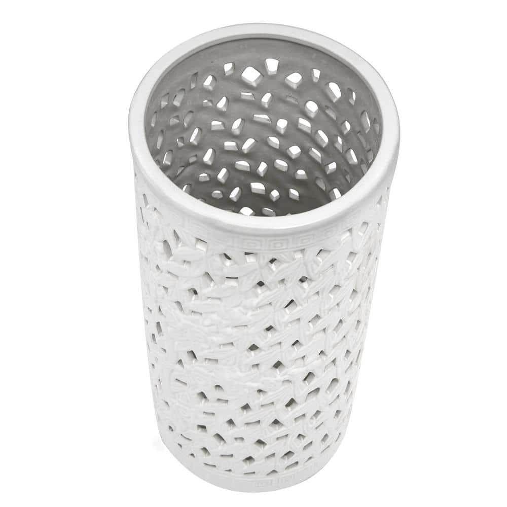 20" Bamboo Lattice Umbrella Stand