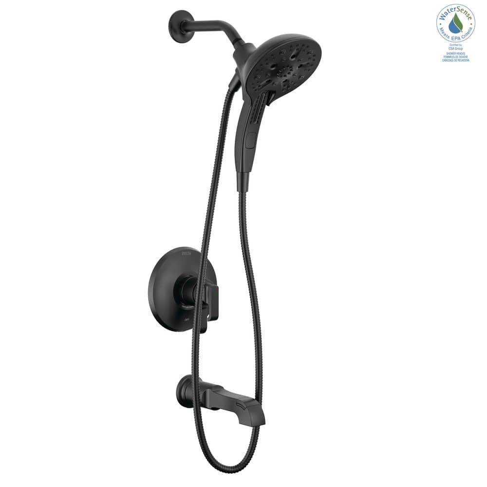 Arvo Single-Function Tub Shower Faucet Set, Shower Trim Kit with In2ition Shower Head and Valve