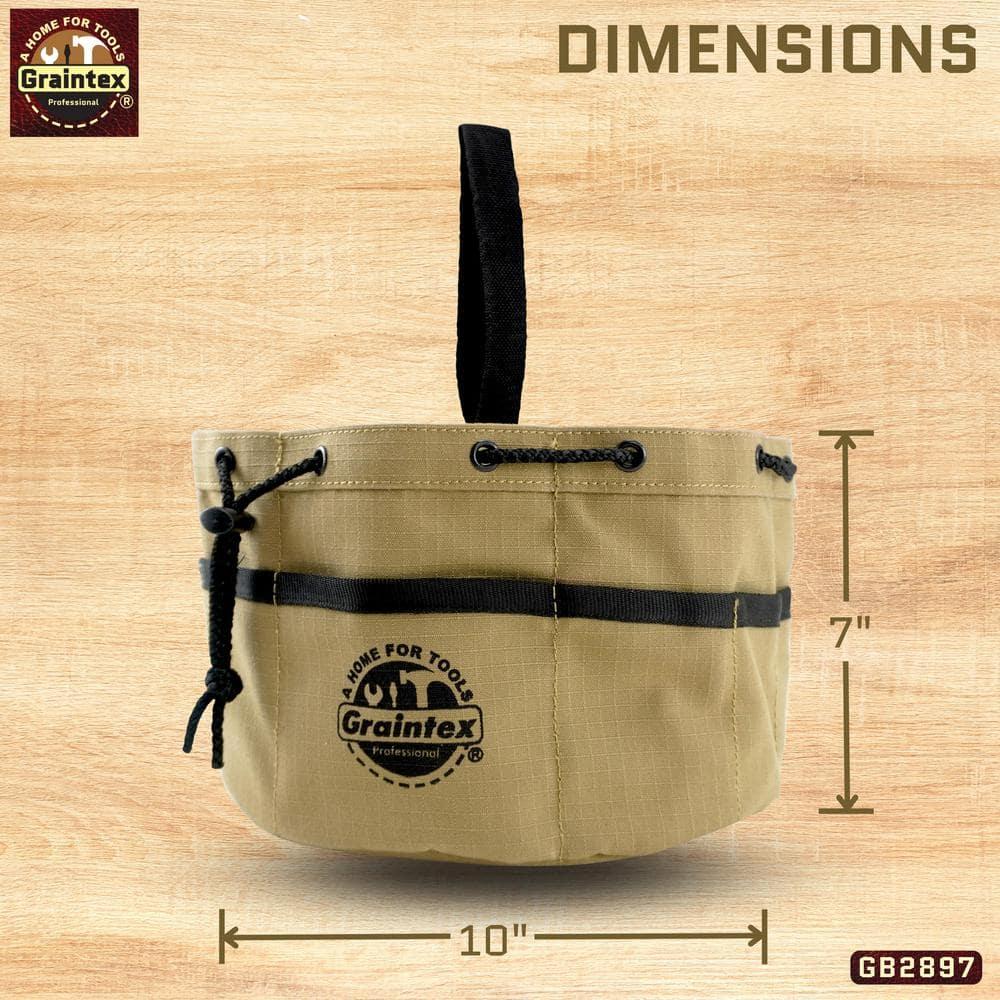 Graintex 10" Canvas Grab Bag