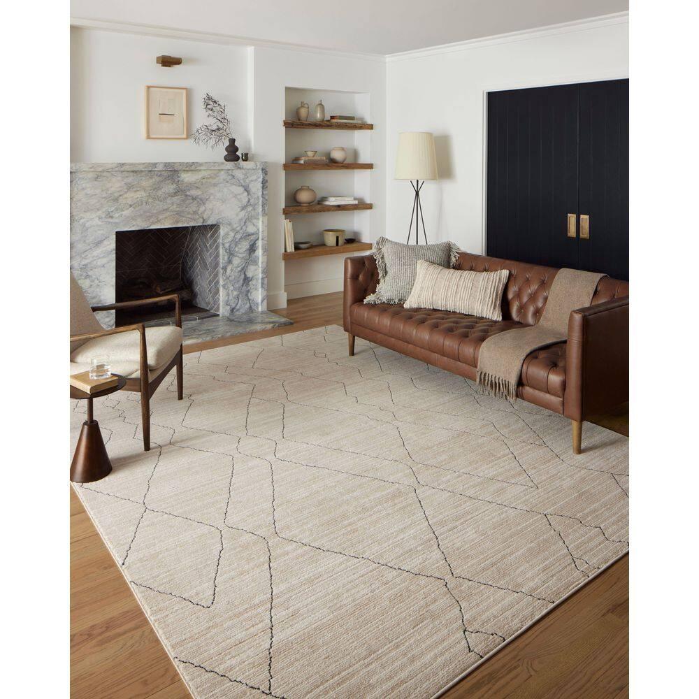 Darby Performance Area Rug in Sand