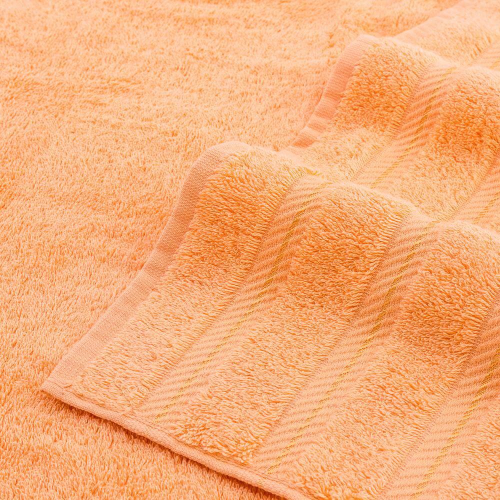 American Soft Linen 6 Piece Towel Set, 100% Cotton Bath Towels for Bathroom, Malibu Peach