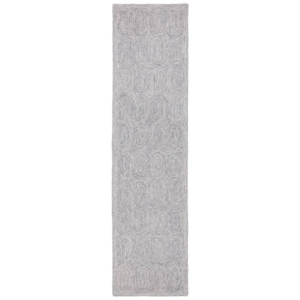 Metro MET124 Hand Tufted Runner Rug - Grey - 2'3"x9' - Safavieh.