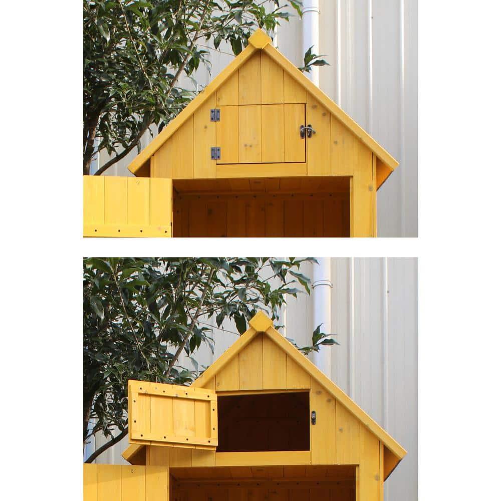 Hanover 2 ft. 5 in. W x 2 ft D Solid Wood Storage Shed