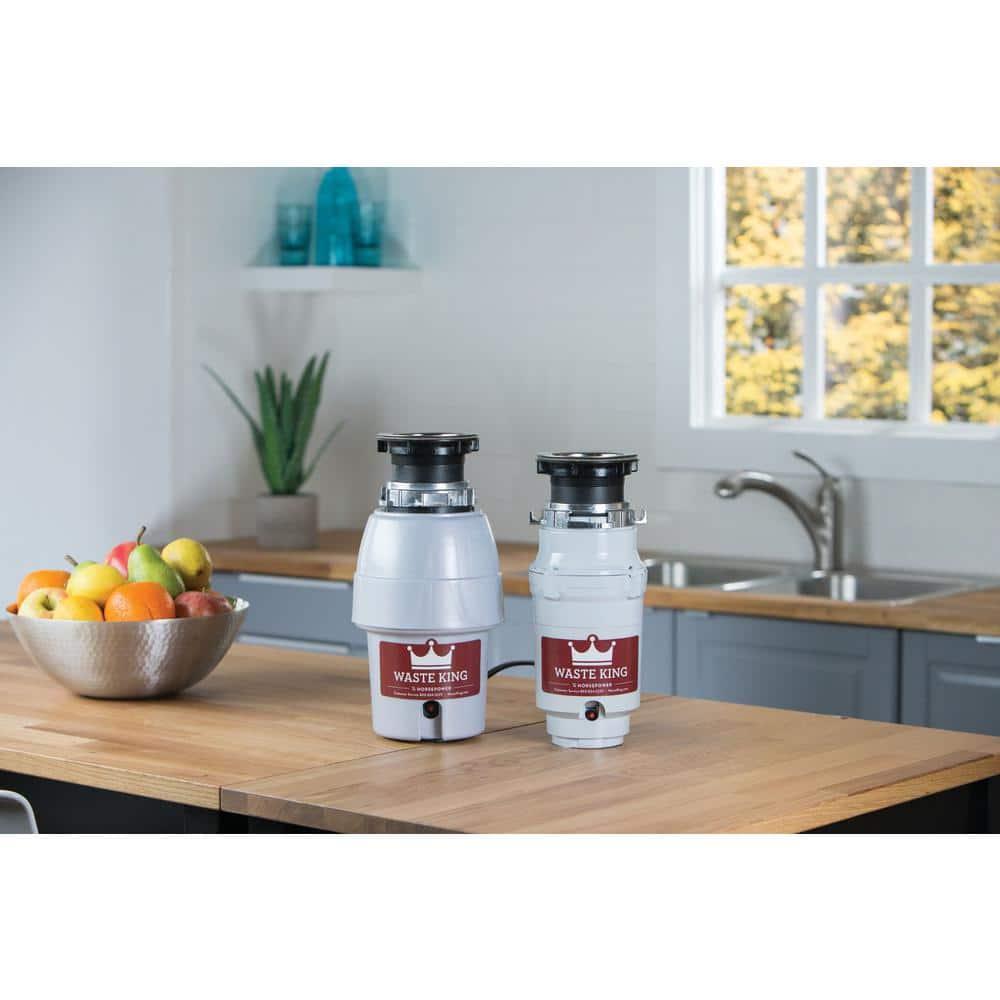 Waste King Legend Garbage Disposers HP Continuous Garbage Disposal