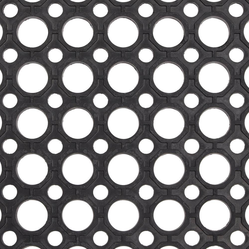 Offex 3 x 5 Foot Industrial Rubber Floor Mat