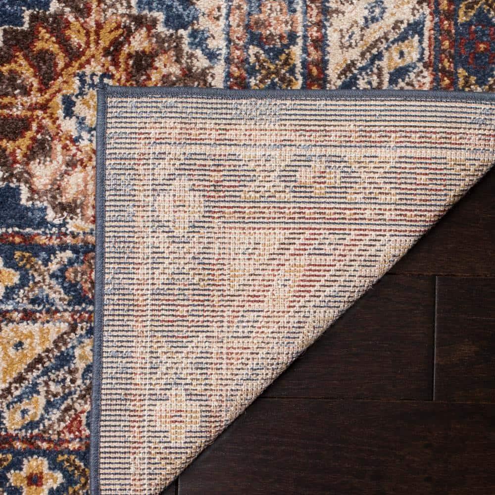 SAFAVIEH Bijar Johann Oriental Area Rug, Royal/Ivory, 3' x 5'