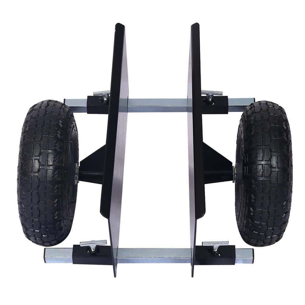 Holaki Heavy Duty Panel Dolly, Adjustable Panel Dolly, Pneumatic Wheels 600-Lb. Capacity Door Dollys with 10inch Pneumatic Wheels for Moving