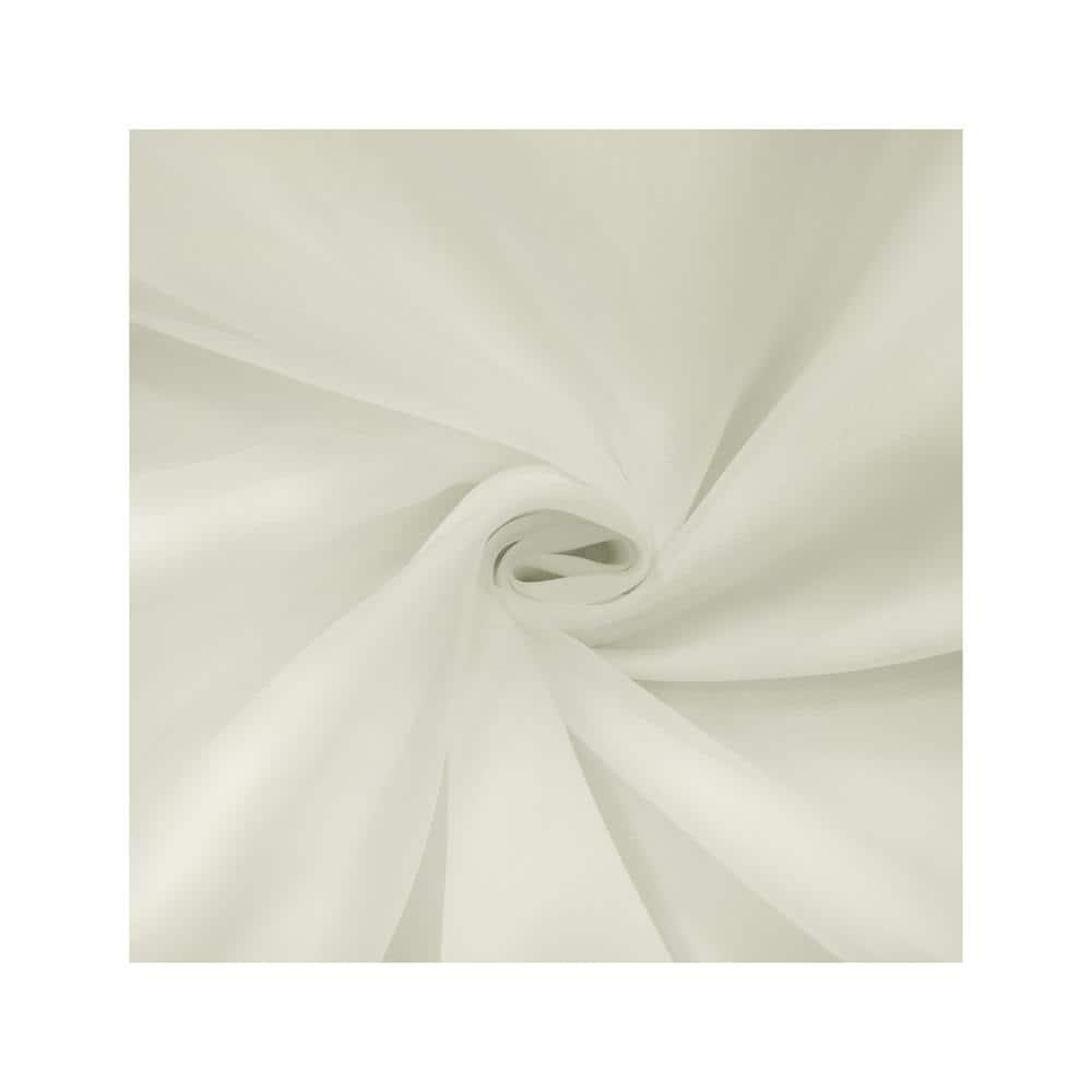 Thermalogic Galion Solid Color Semi-Sheer Thermal Grommet Single Curtain Panel