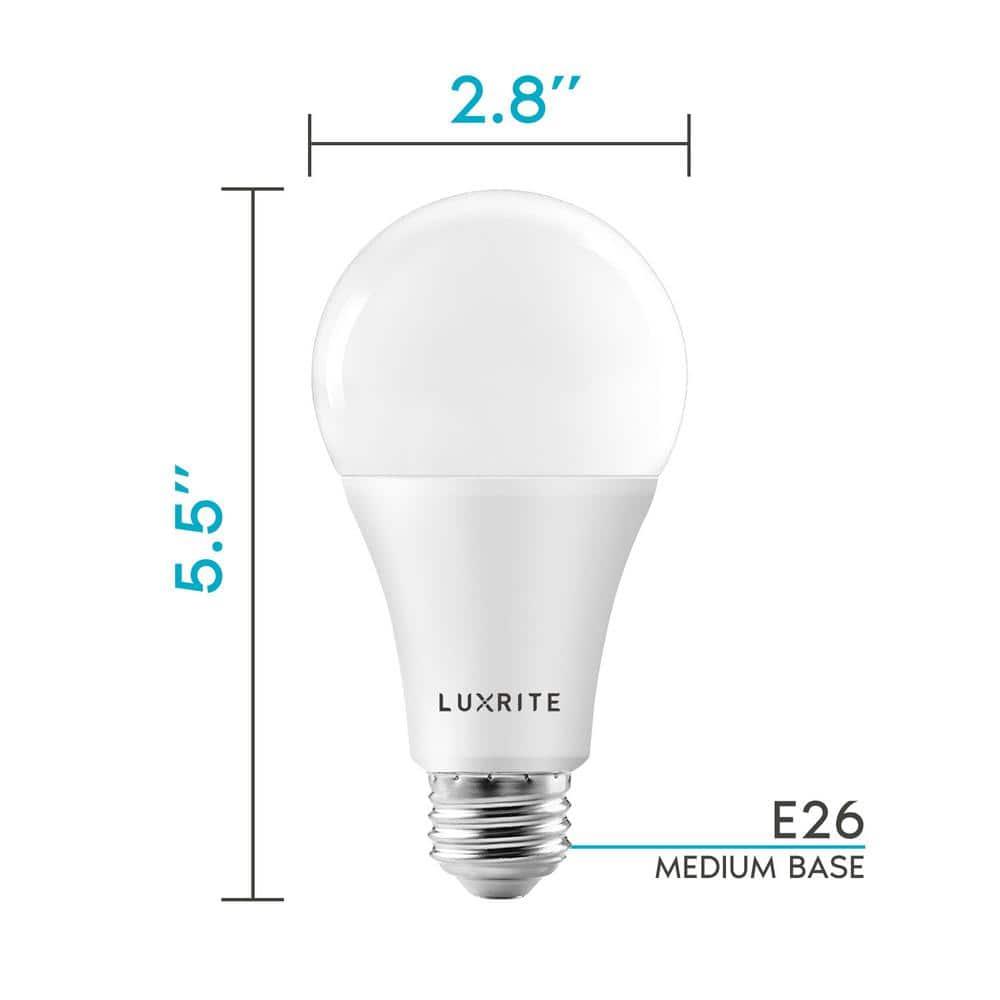22 Watt (150 Watt Equivalent), A21 LED, Dimmable Light Bulb, E26/Medium (Standard) Base
