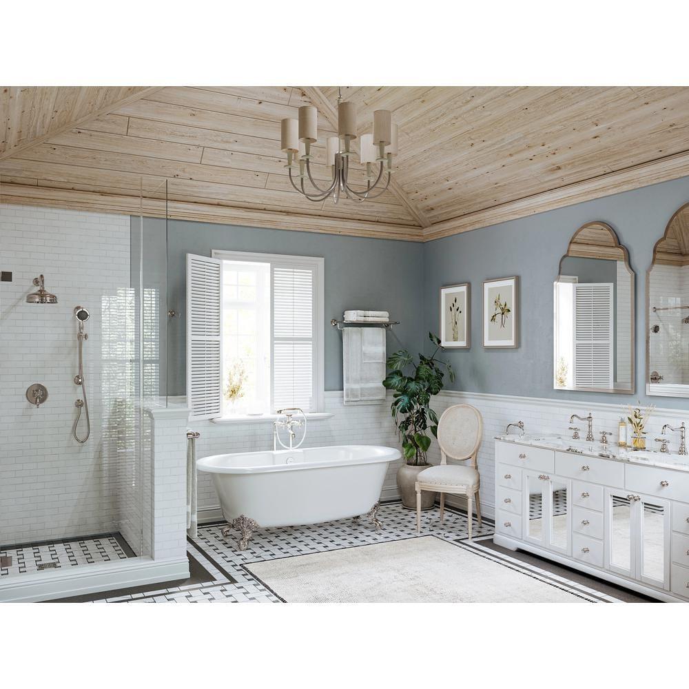 Arcana Widespread Lavatory Faucet With C-Spout