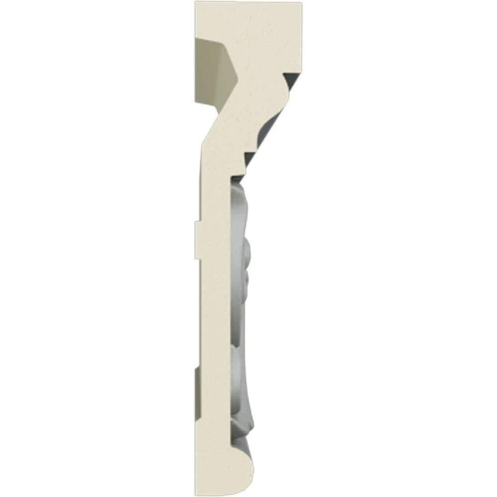 Ekena Millwork Ralston 4.63'' H x 95.88'' W x 1'' D Urethane Chair Rail