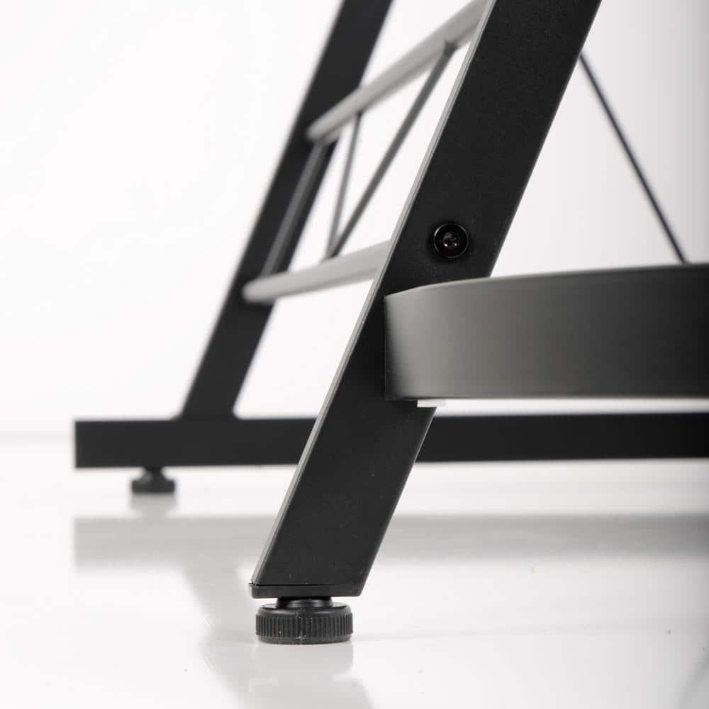 Inbox Zero Agide Metal Base Computer Desk