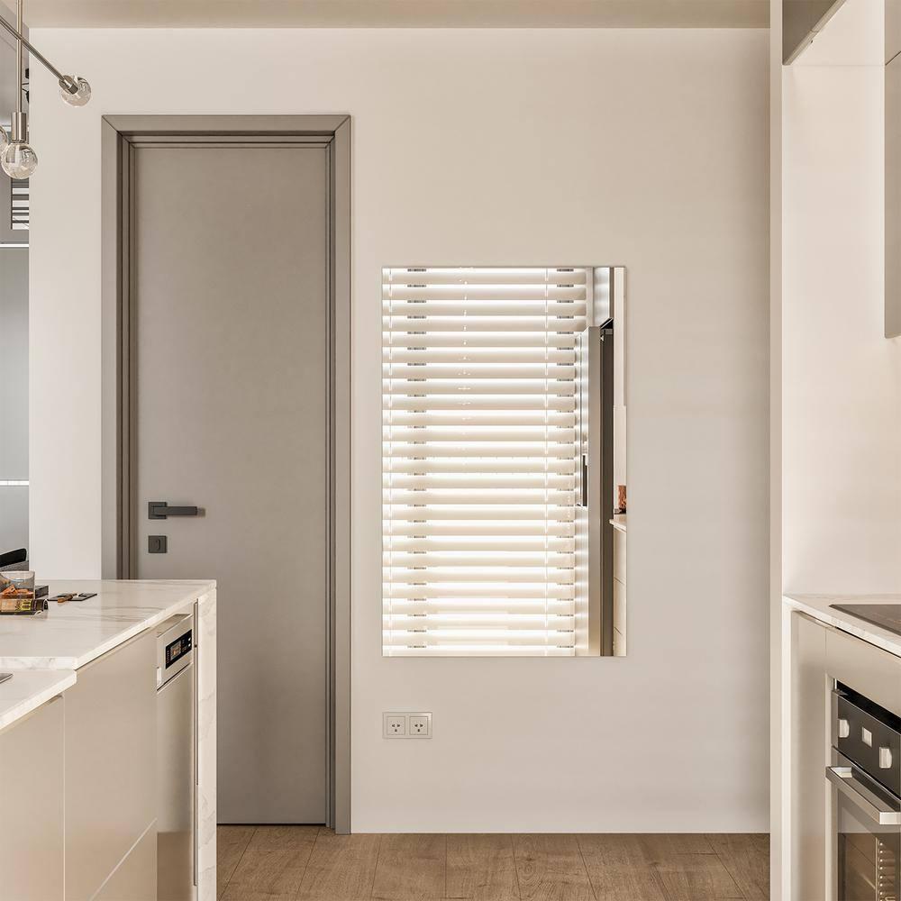 Eviva Sleek 48" Frameless Bathroom Mirror
