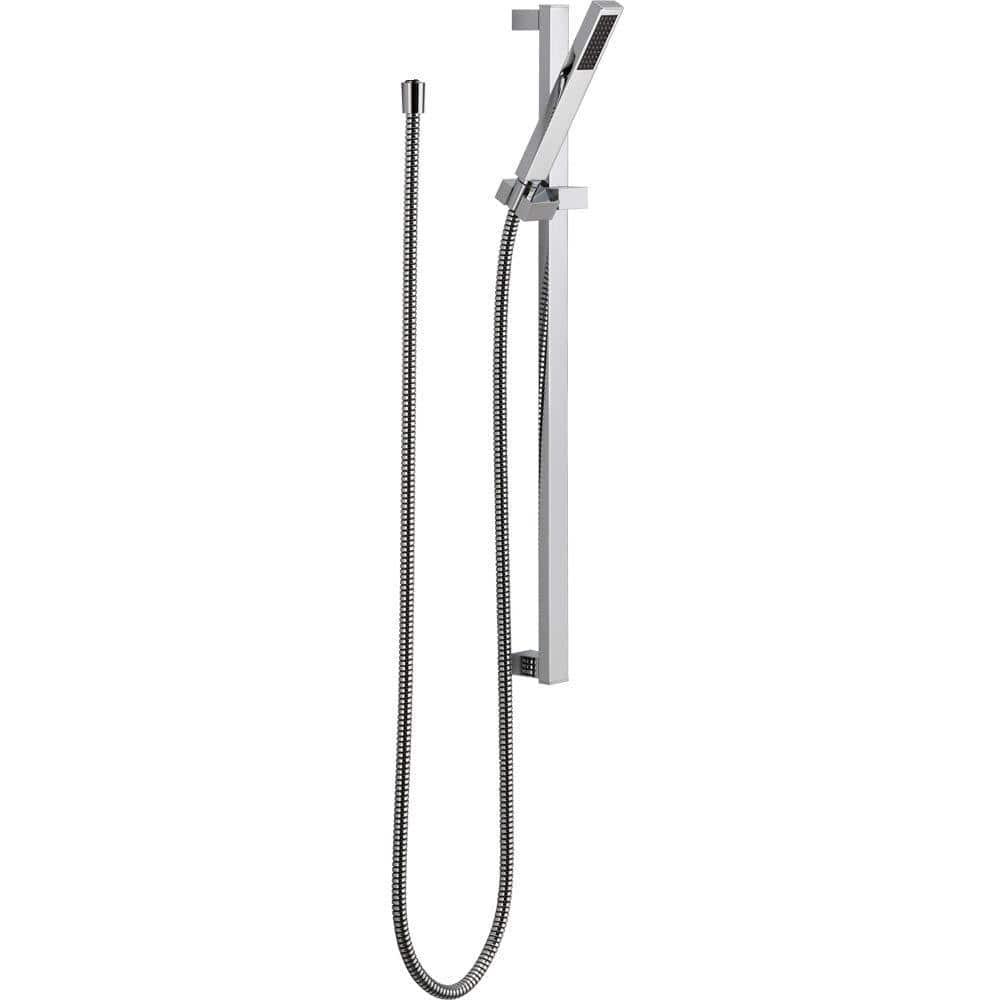 Vero Single Spray Hand Shower with Slide Bar, Handheld Shower Head, Slide Bar Hand Shower 1.75 GPM