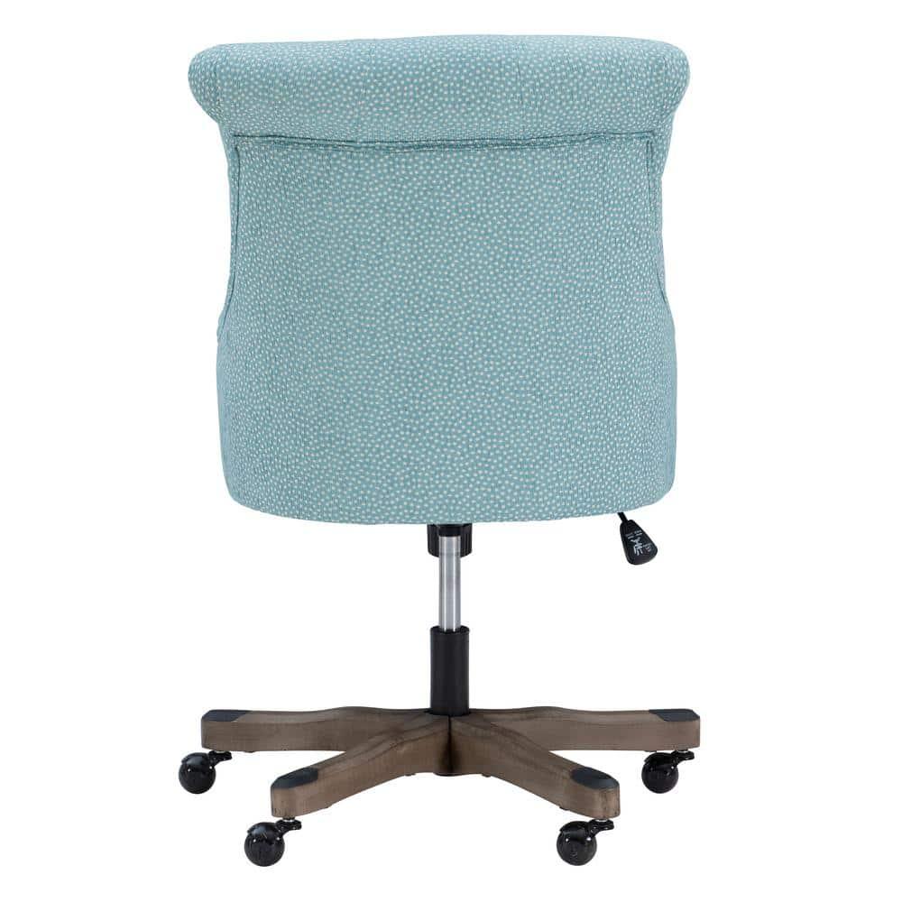 Sinclair Tufted Swivel Office Chair with Casters, Adjustable - Linon