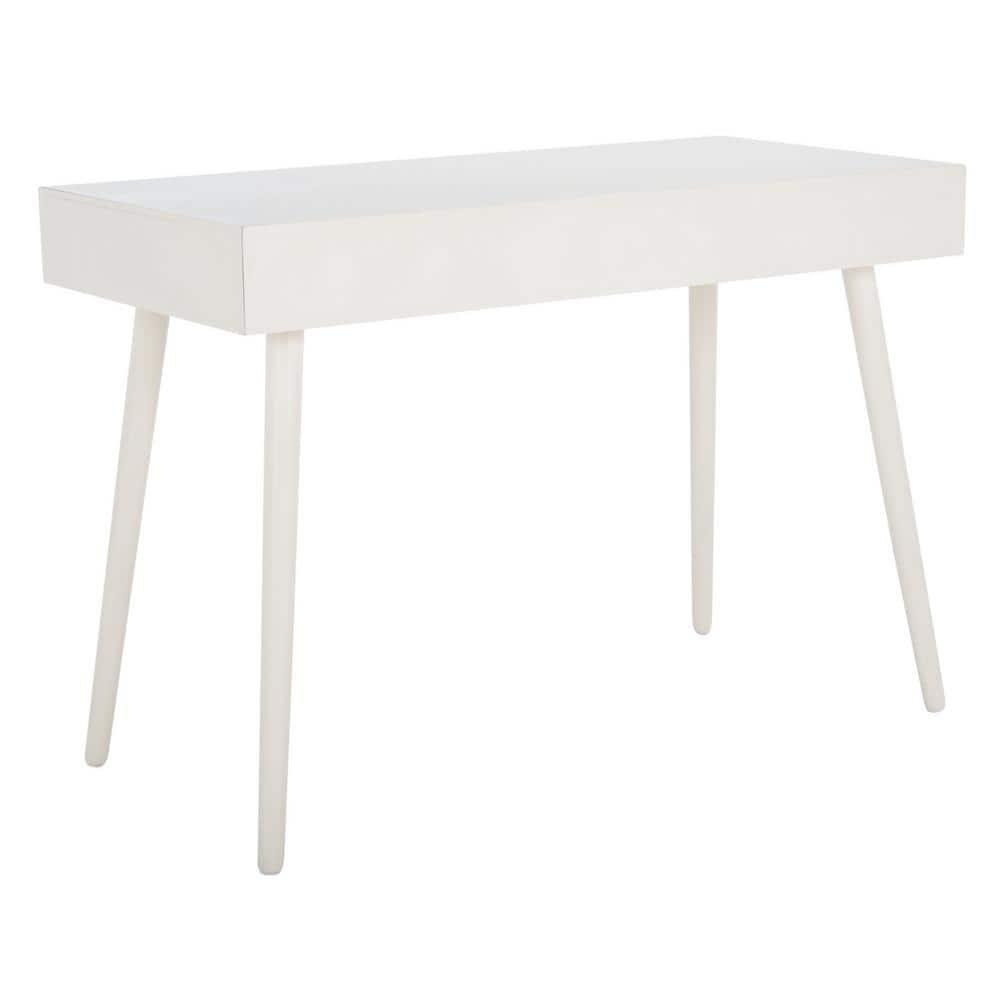 O'Dwyer 2 Drawer Desk - Distrssed White - Safavieh