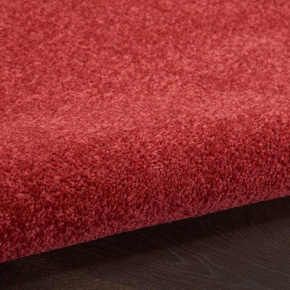 Nourison Essentials Easy Care Indoor Outdoor Area Rug - Brick Red 8' x 10'