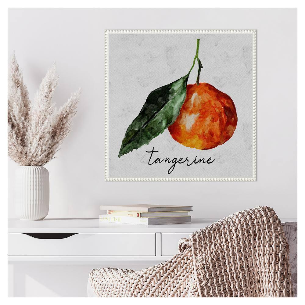 Amanti Art 22"x22" Summertime Citrus III by Regina Moore Framed Canvas Wall Art Print
