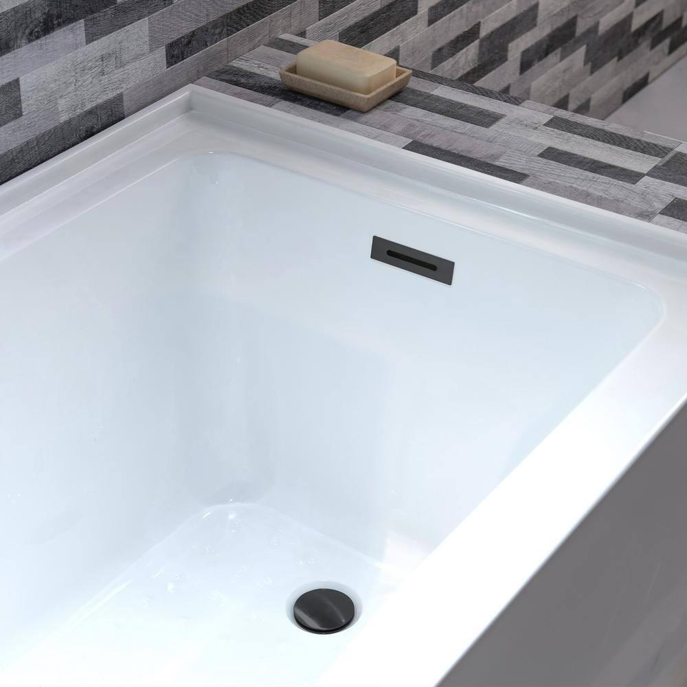 Vine 60'' x 30'' Alcove / Tile In Soaking Acrylic Bathtub