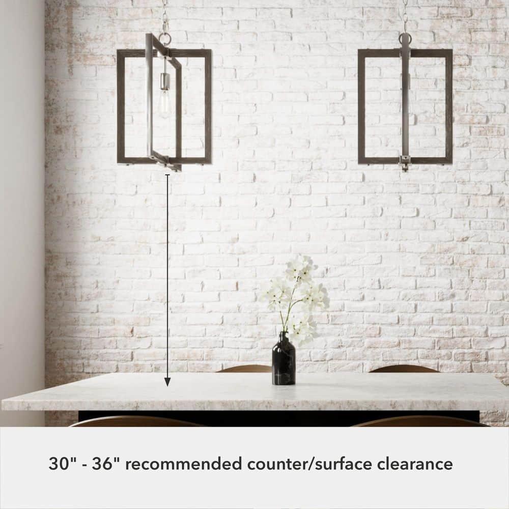 Woodburn 1 - Light Single Geometric Pendant