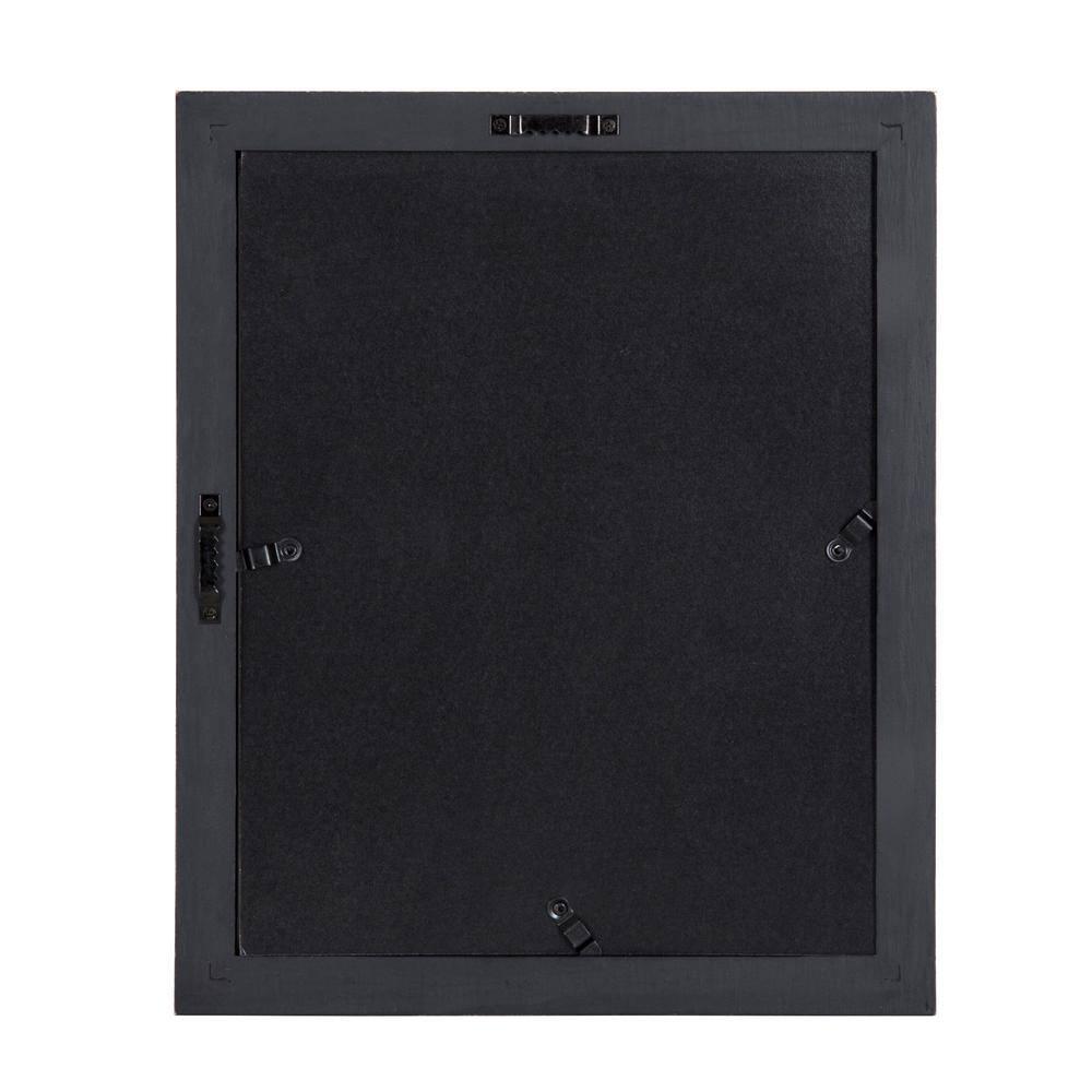 6pc Bordeaux Frame Box Set Black - Kate & Laurel All Things Decor: Wall Display, Sawtooth Hanger, Wood Material