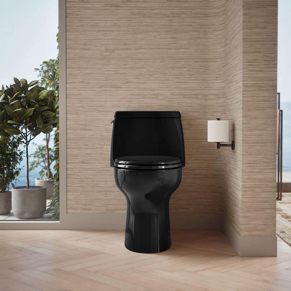 Santa Rosa Comfort Height One-Piece Compact Elongated 1.28 Gpf Toilet With Revolution 360 Swirl Flushing Technology