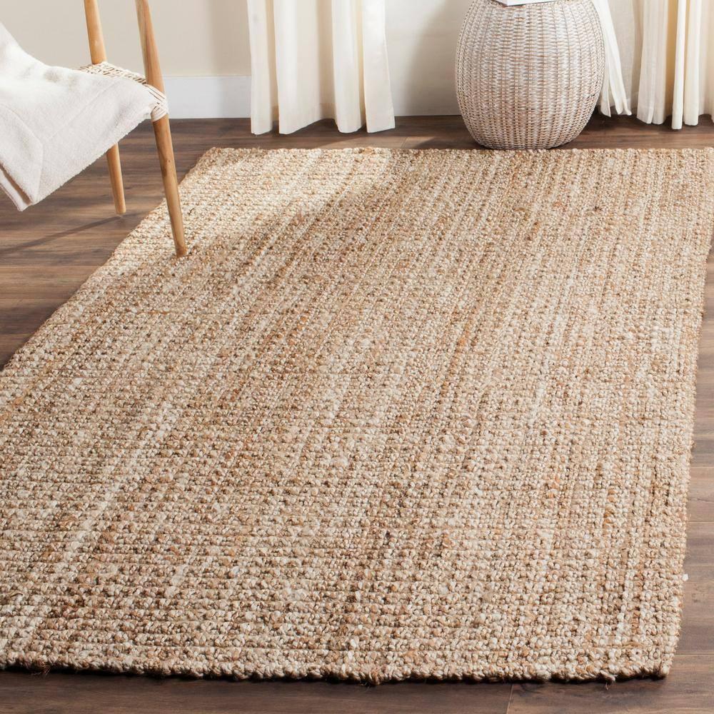 Natural Fiber NF456 Hand Loomed Indoor Area Rug - Natural - 4'x6' - Safavieh.