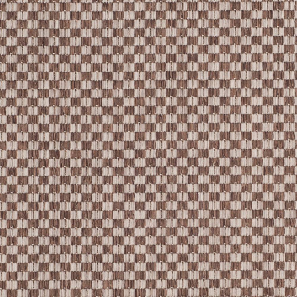 Courtyard CY8653 Power Loomed Indoor and Outdoor Area Rug - Light Brown/Light Grey - 6'7"x6'7" - Safavieh