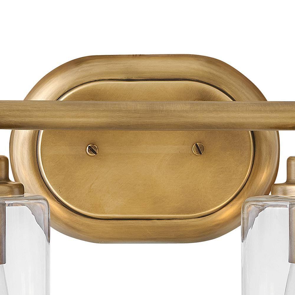 4 Light Bath Vanity In Traditional And Rustic Style 32 Inches Wide By 9.5 Inches High-Heritage Brass Finish Hinkley Lighting 52884Hb