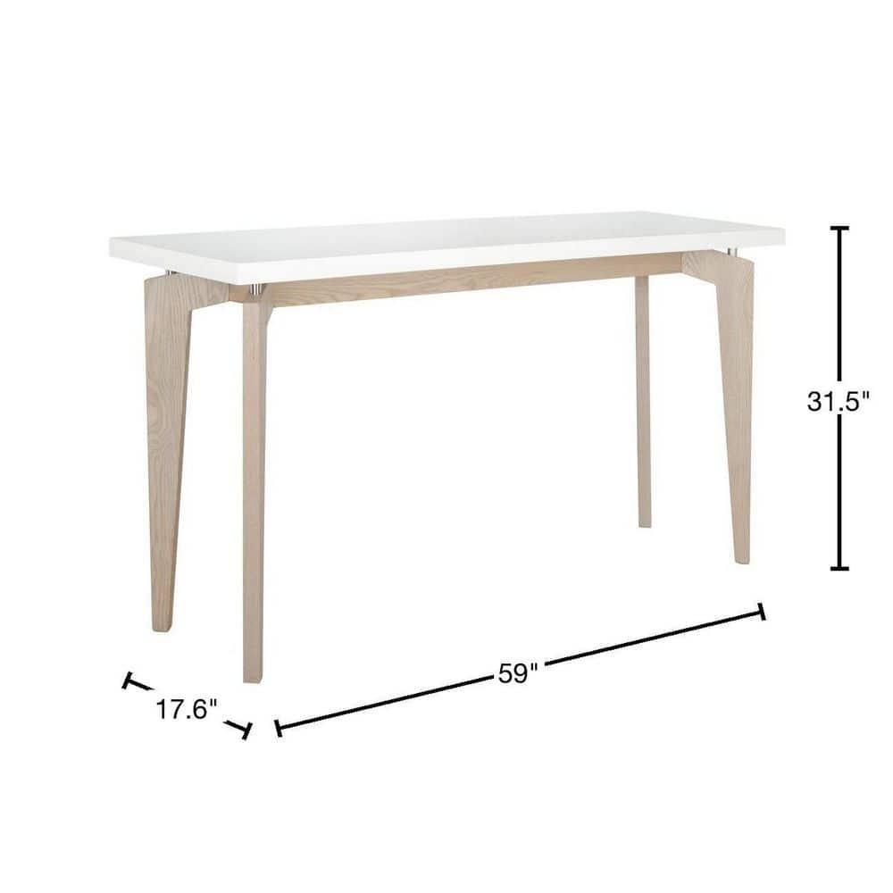 Josef Console Table - White/Grey - Safavieh