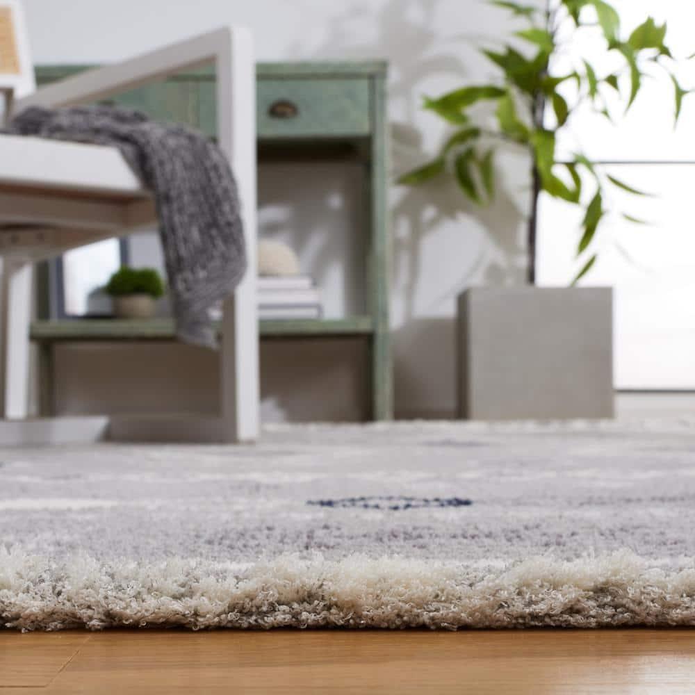 Marrakesh MRK606 Power Loomed Area Rug - Gray/Light Gray - 5'3"x7'6" - Safavieh.